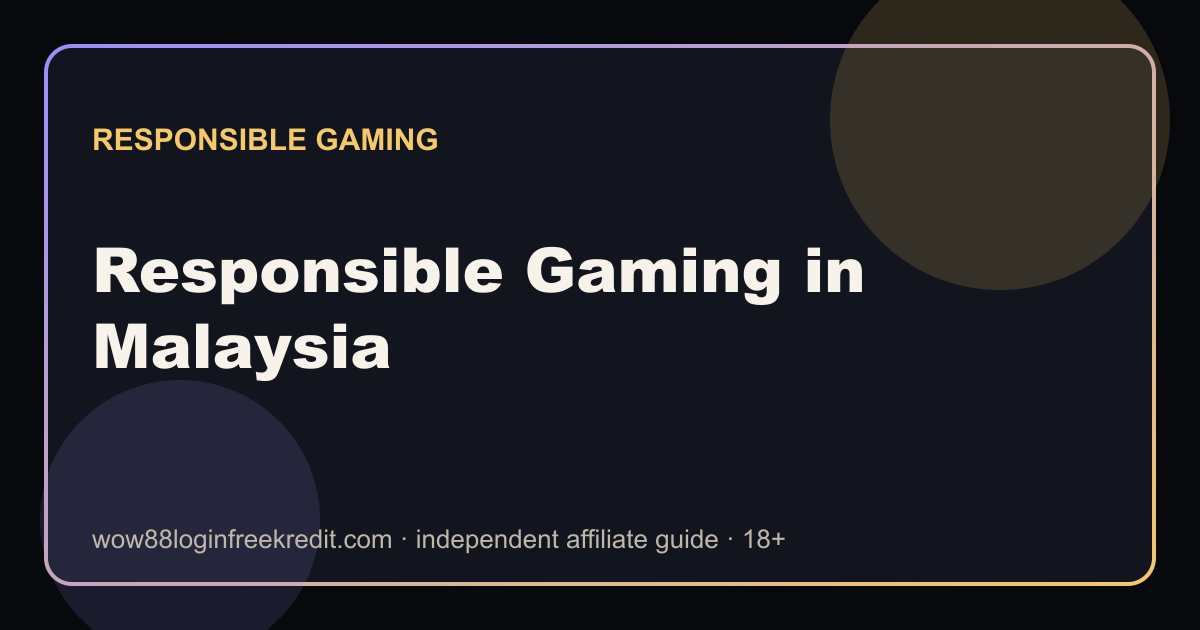 Responsible Gaming in Malaysia